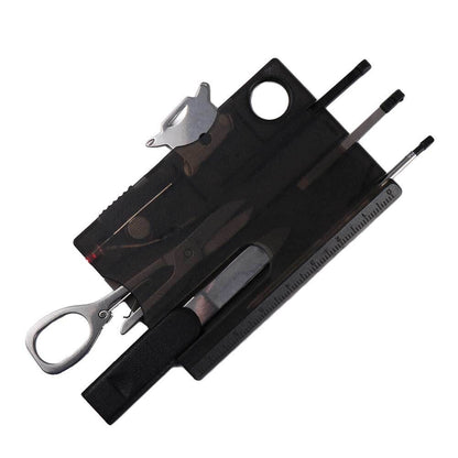 Knife-EDC Tool Gear Multi Tool Card Card Multi Tool 12 In 1 Pocket Credit Card