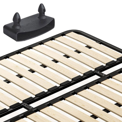 Black Plastic Replacement Bed Slat End Caps Holder for Wooden Slats Bed Base NEW