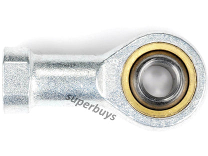 Right M8 x1.25 Female Threaded Rod End Bearing Heim Rose Joint Mechanical Swivel
