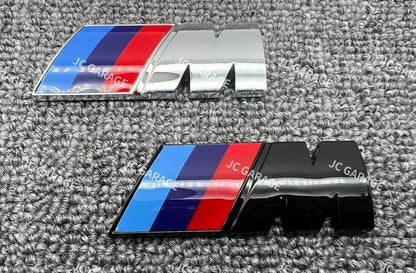 M 2 3 4 5 X Series Sport Black Silver Replacement Fender Trunk Emblem Badge