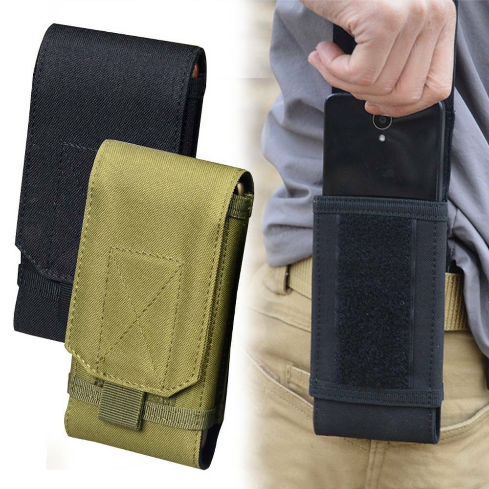 Tactical Molle Cell Phone Pouch Case Waist Belt Pack Utility ID Card Holder Bag'