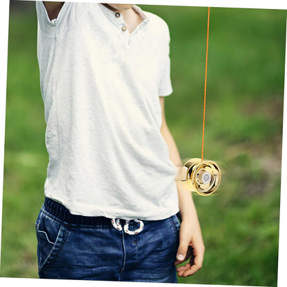 Alloy Metal Professional Yo-Yo Bundle Bearing Ball Kids Toy Boys Magic YoYo Gift