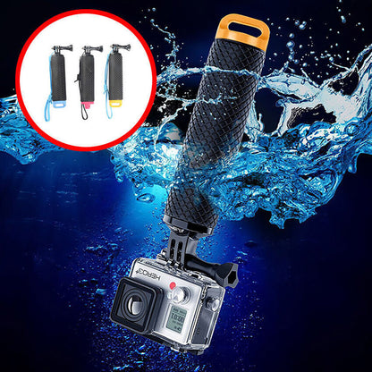 Waterproof Floating Hand Grip Handle Compatible with GoPro Hero 10 9 8 7 Action Camera Mount