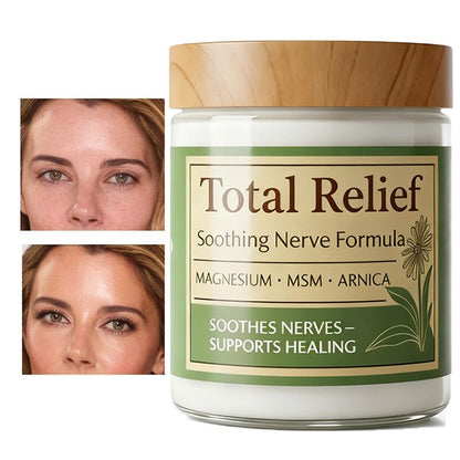 Total Relief Magnesium Cream Nerve Relief Magnesium FastAbsorbing Soothing Cream