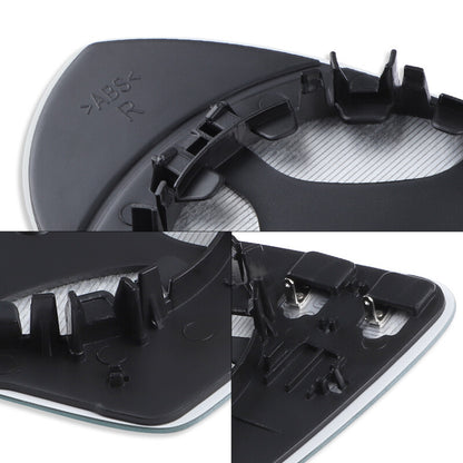 Driver Side Right Mirror Glass for VW GOLF MK7 MK7.5 2013-2018 Heated Back Base