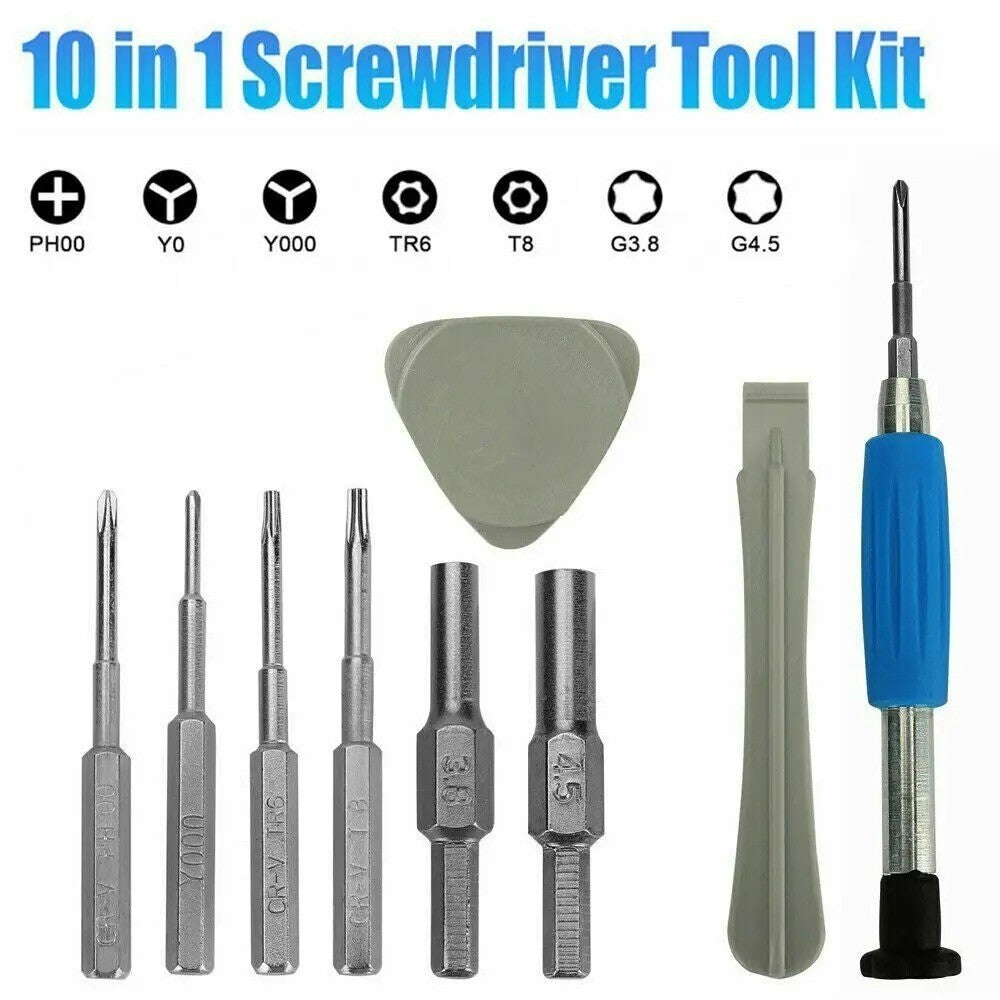 Repair Tool Kit Screwdriver for Nintendo NES SNES N64 Sega Set Game Boy Consoles
