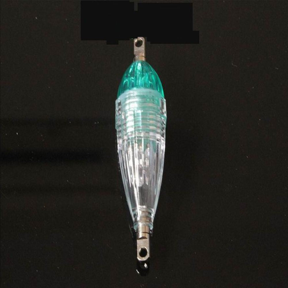 Underwater Diamond Shape Fishing Squid LED Lure Light Flash Lamp Bass Spoon