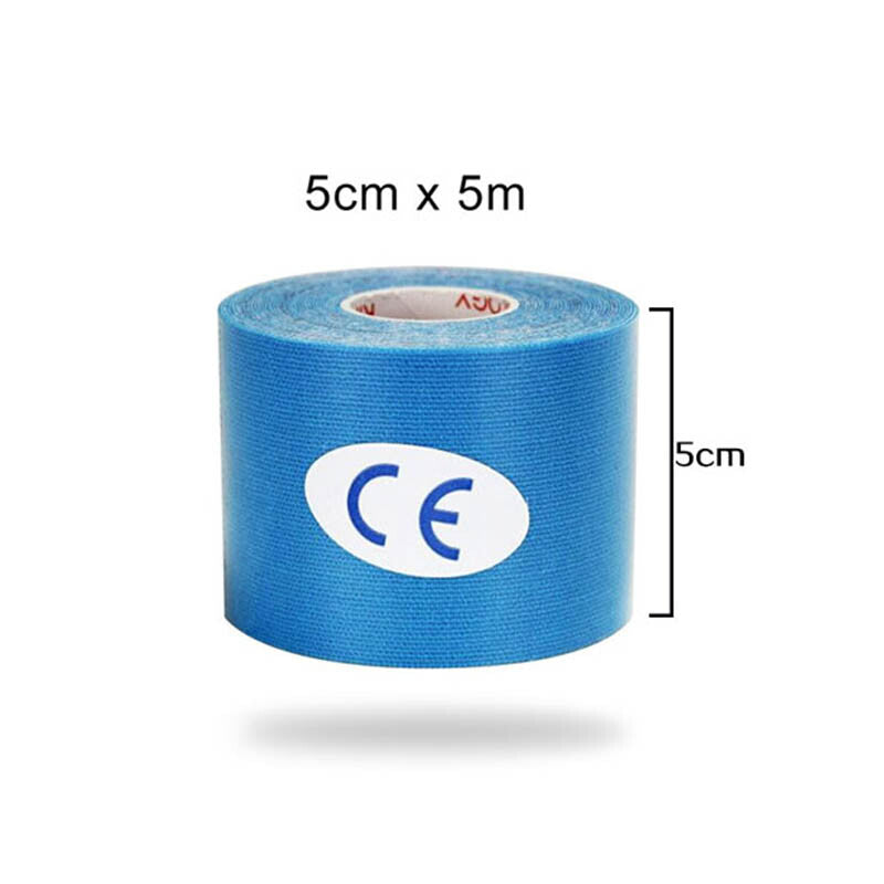 Therapeutic Elastic Kinesiology Tape Athletic Rock Sport Recovery Muscle Bandage