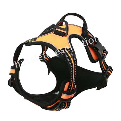 Adjustable No-pull Outdoor Harness Vest S-XL Front Range Mesh Puppy Dog Pet