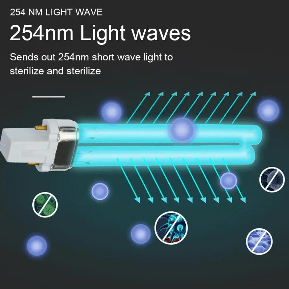 G23/2G7 9W UV Bulb Lamp Light Tube UVC for Pond / Aquarium Steriliser Filters