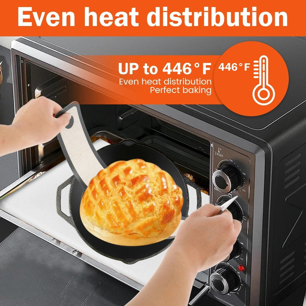 1x Bread Dough Transfer Baking Mat Sourdough Sling LongHandle Loaf Ovens Liner