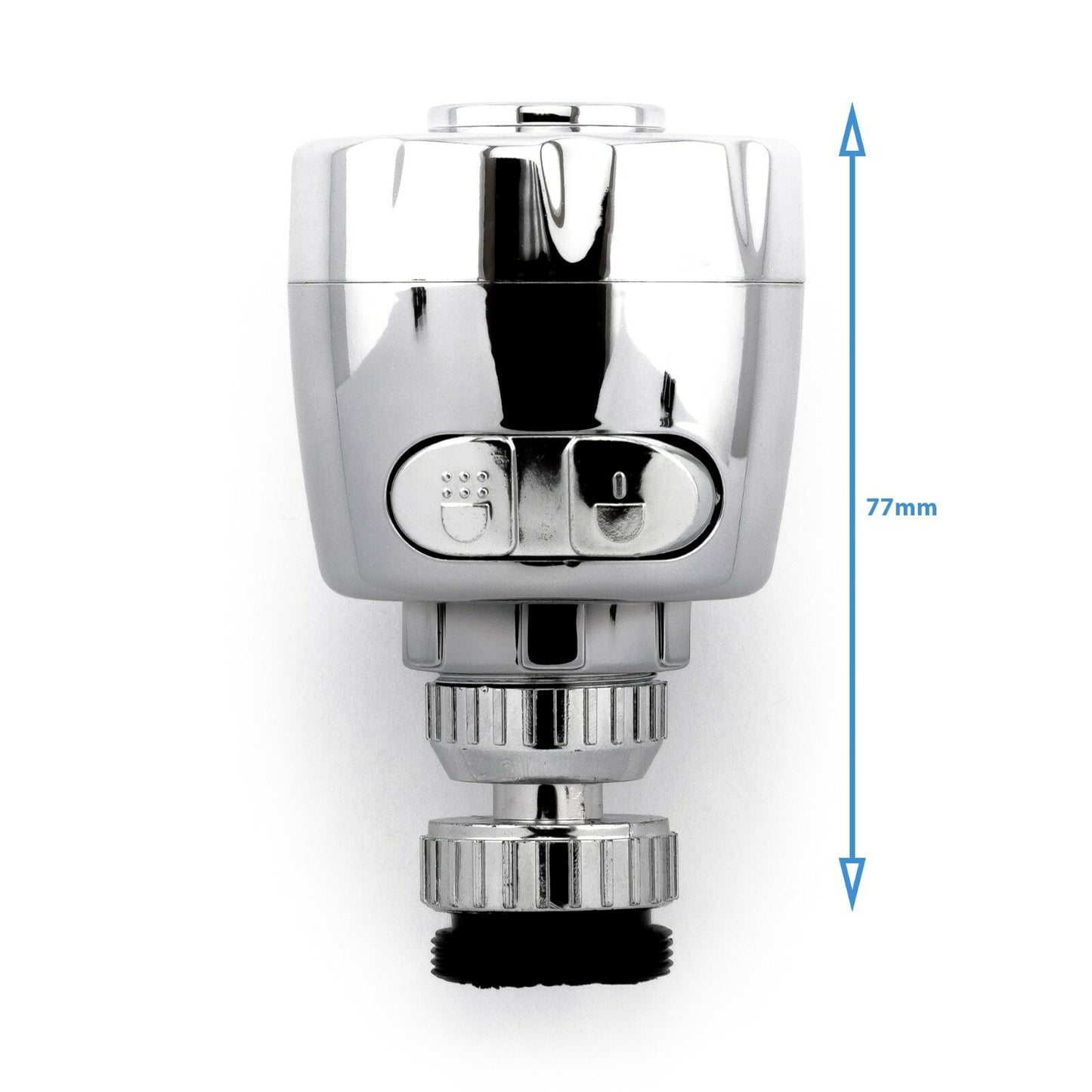 Large 360 Degree Swivel Rotate Tap Aerator Mixer Faucet Nozzle Kitchen Bubbler