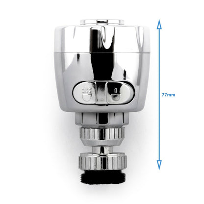 Large 360 Degree Swivel Rotate Tap Aerator Mixer Faucet Nozzle Kitchen Bubbler