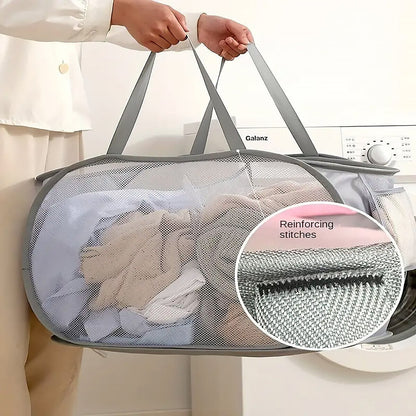 Large Folding Laundry Basket Collapsible Storage Organizer Dirty Clothes Hamper