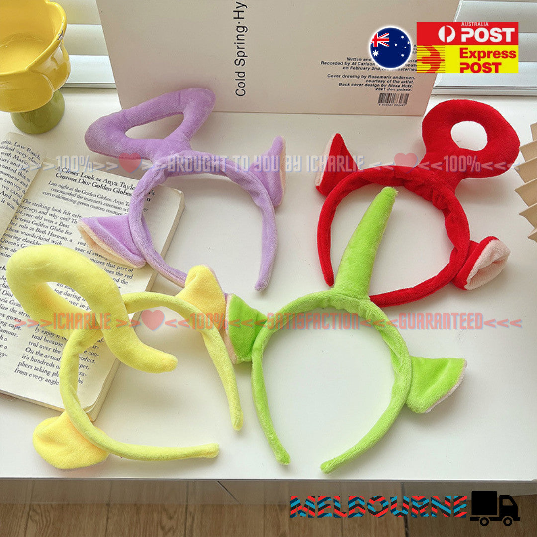 Teletubbies Tinky Winky Dipsy Laa laa Po Head Band Gear Dress Up Costume Teletub