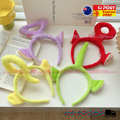 Teletubbies Tinky Winky Dipsy Laa laa Po Head Band Gear Dress Up Costume Teletub
