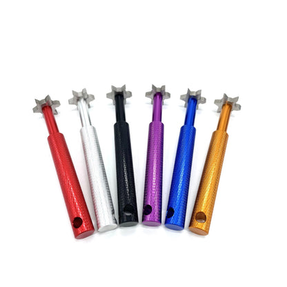 Club Groove Sharpener/Cleaner Regrooving Tool 6 Heads Iron Wedge Cleaning – Compatible with Golf