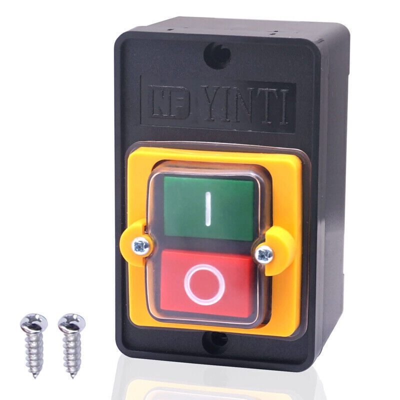 Motor Drill Switch Push Button for 10A 380V KAO-5 ON/OFF Water Proof Machine AU
