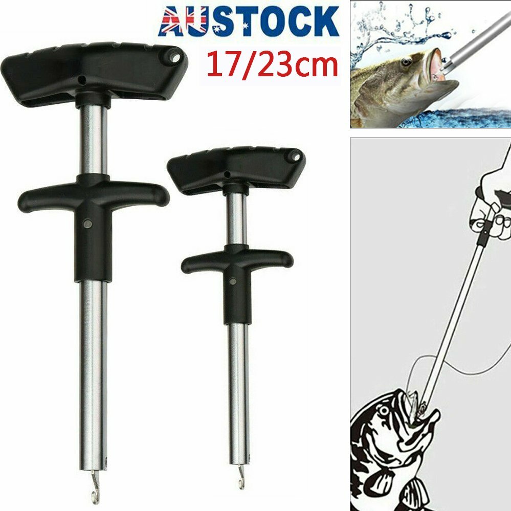 Easy Fish Hook Remover Fishing Tool Tackle Dehooker Flathead Carp Bream Lures