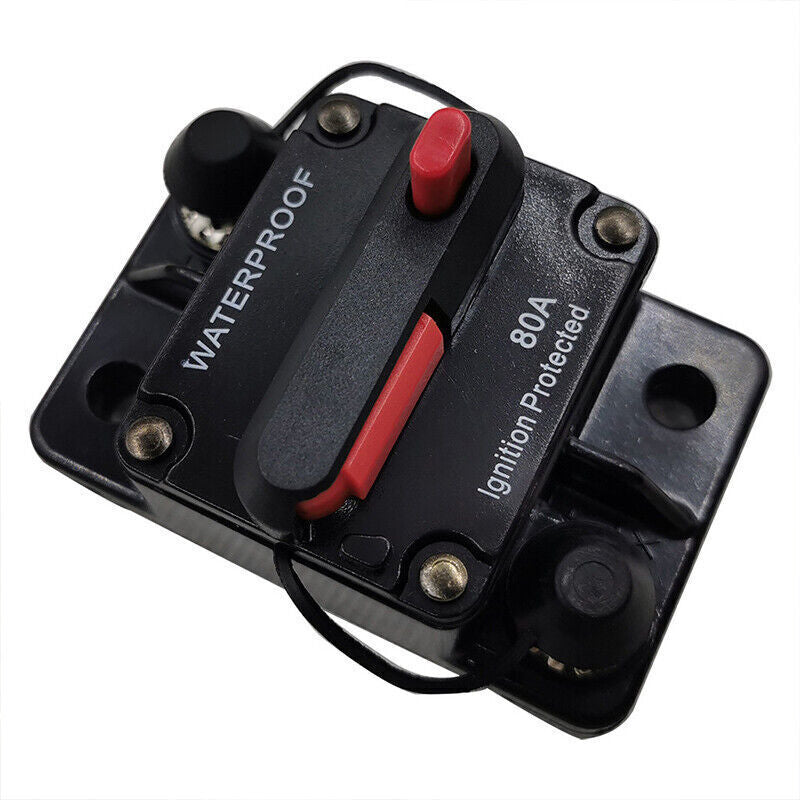 Waterproof Circuit Breaker Fuse Reset 30 300A Amp 12V 48V DC Car Boat Use AU