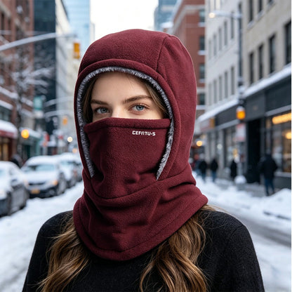 Winter Balaclava Face Mask Thermal Fleece Hood Cap Ski Neck Cover Warmer Hat