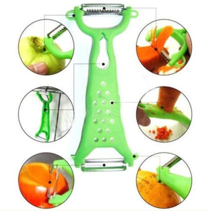 Kitchen Fruit Vegetable Peeler Potato Carrot Cucumber Cheese Slicer Tool AU New