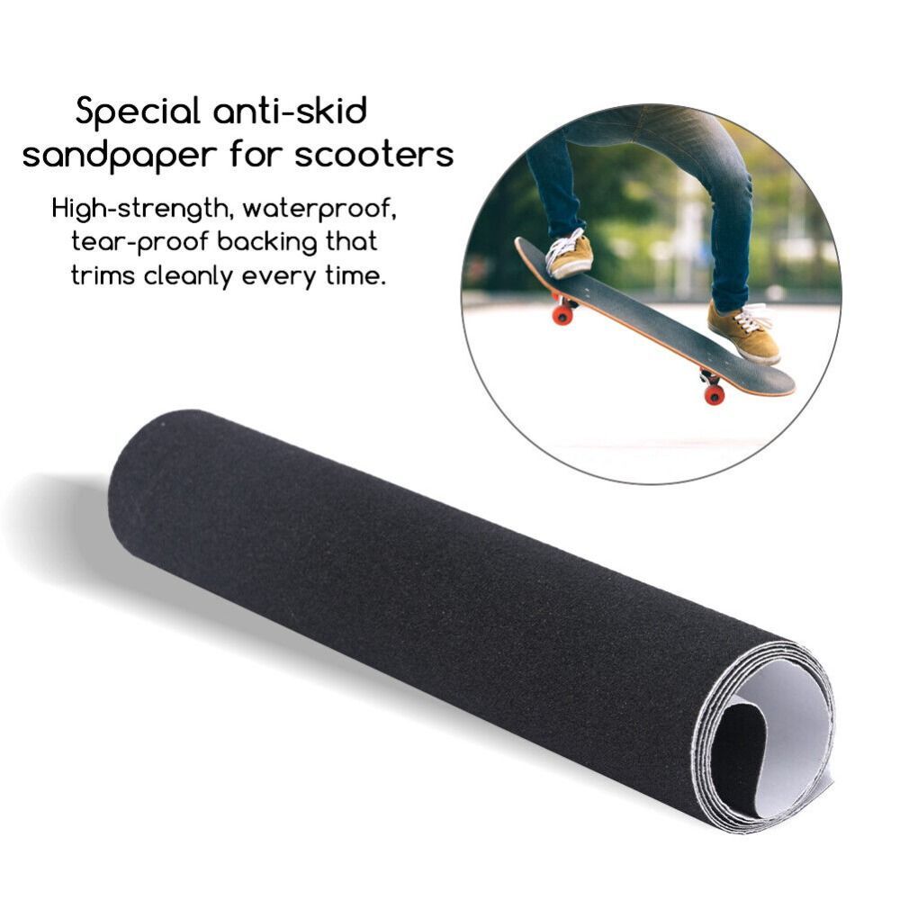 PVC Skate Scooter Longboard Deck Grip Tape Sticker Skateboard Sandpaper
