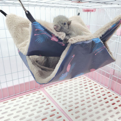 Guinea Pig Rat Hammock Hamster Ferret Hanging Nest Mice Bed Toy Warmer House