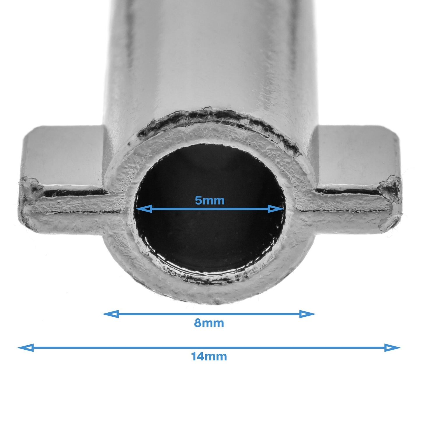 5mm Double Bit Spanner Lock Key Enclosure Utility Access Panel Cabinet Latch