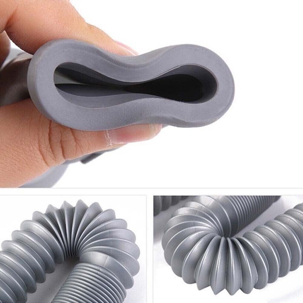 Universal Washing Machine Dishwasher Drain Waste-Hose Extension Pipe Kit 1/2/3 M
