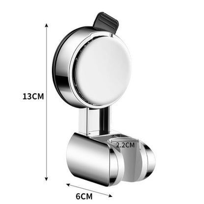 Strong Vacuum Suction Cup Wall Mount Adjustable Hand Shower Head Bracket Holder