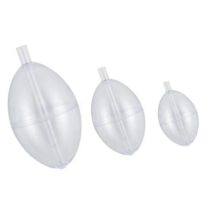 5pcs Hollow Design Water Injection Bubble Floats  Fishing Accessories
