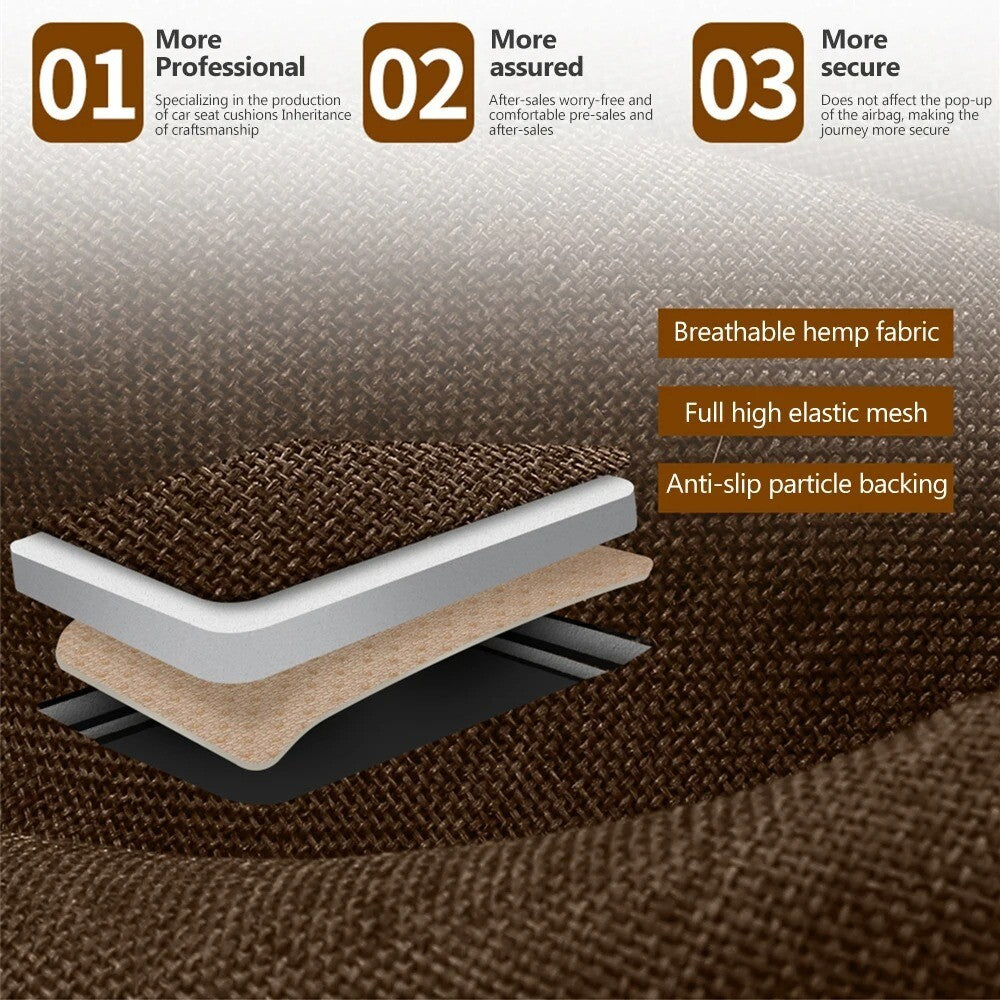 Anti-slip Car Seat Cover Keep Warm Auto Protector Mat Pad Winter – Compatible with Seat