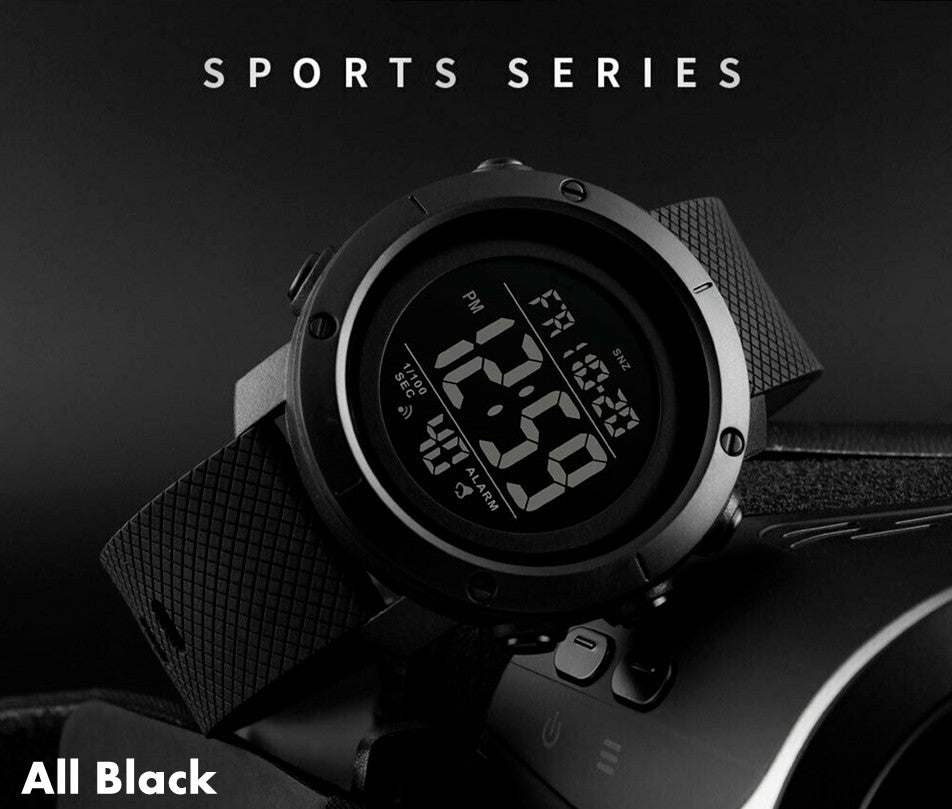 SKMEI Digital Sports Watch Mens 50M Waterproof Resistant Casual Military 1426