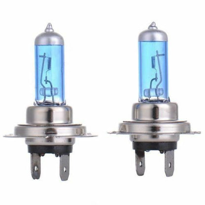 1 Pair 12V H7 100W Xenon White 6000k Halogen Car Head Light Lamp Globes Bulbs AU