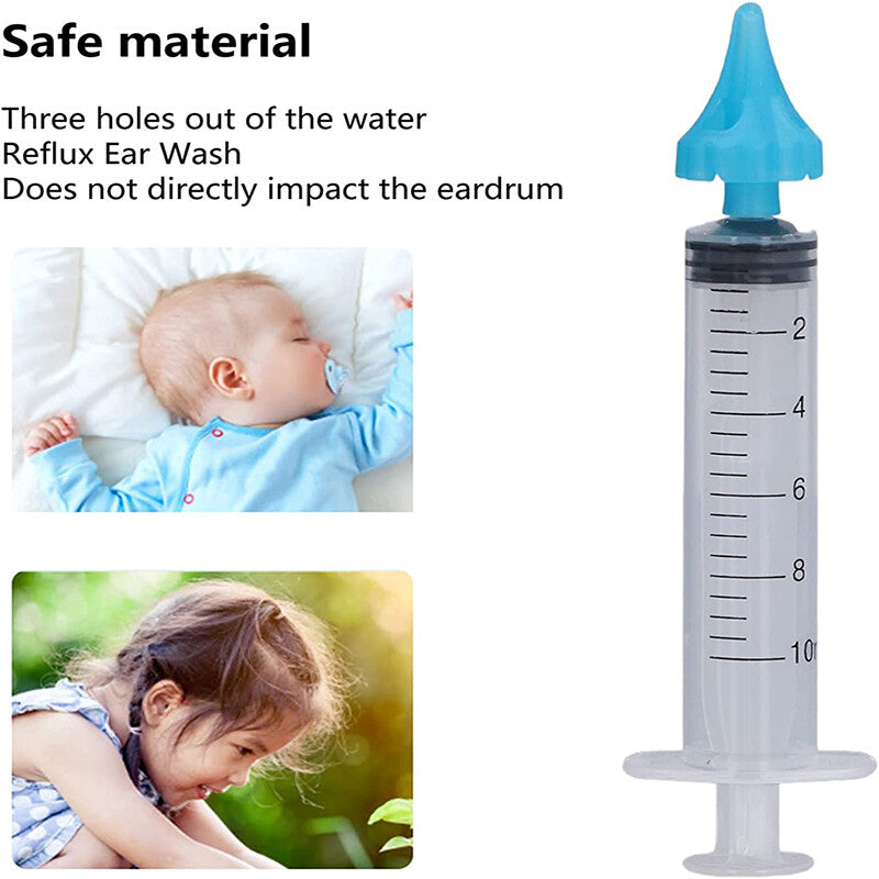 HOT AU Ear Cleaning Irrigation Kit Ear Wax Removal Tool Water Washing Syringe