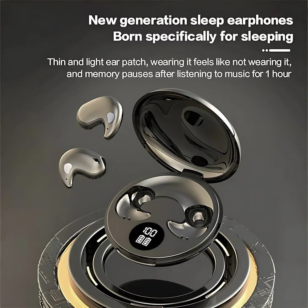 Visound Drift Earbuds, Invisible Sleep Wireless Earphone Light Noise Blocking AU