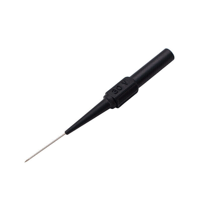 4pcs Multimeter Testing Leads Kit For Fluke Back Probes Sharp Needles Micro Pins