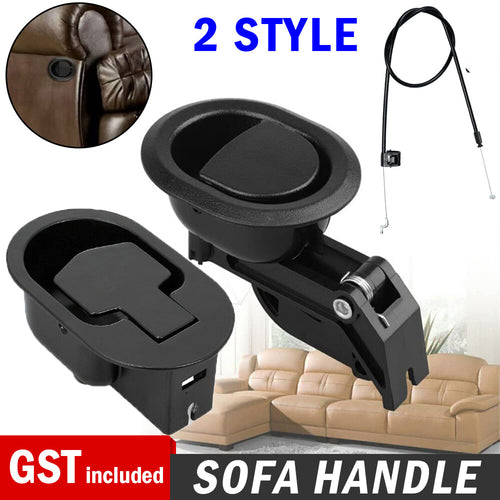 Metal Recliner Handle Lever Trigger Replacement Lounge Chair Sofa Release Cable