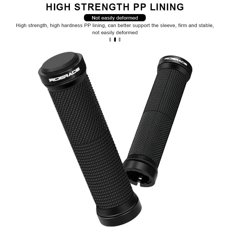 Anti Slip Lock On Bike Handlebar Handle Hand Grips BMX MTB Mountain Bicycle