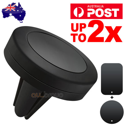 Universal Car Mount Air Vent Magnetic Phone Holder for All iPhone Android Phones
