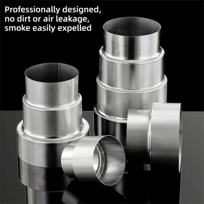 Stainless Steel Exhaust Pipe Reducer Adapter Pipeline Variable Diameter Joint