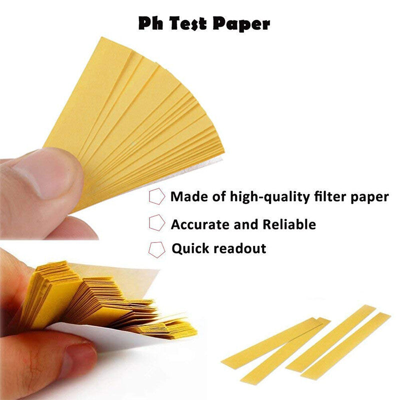PH Test Strips Litmus Paper Acid Alkaline Saliva Urine Pool Liquid Indicator Set