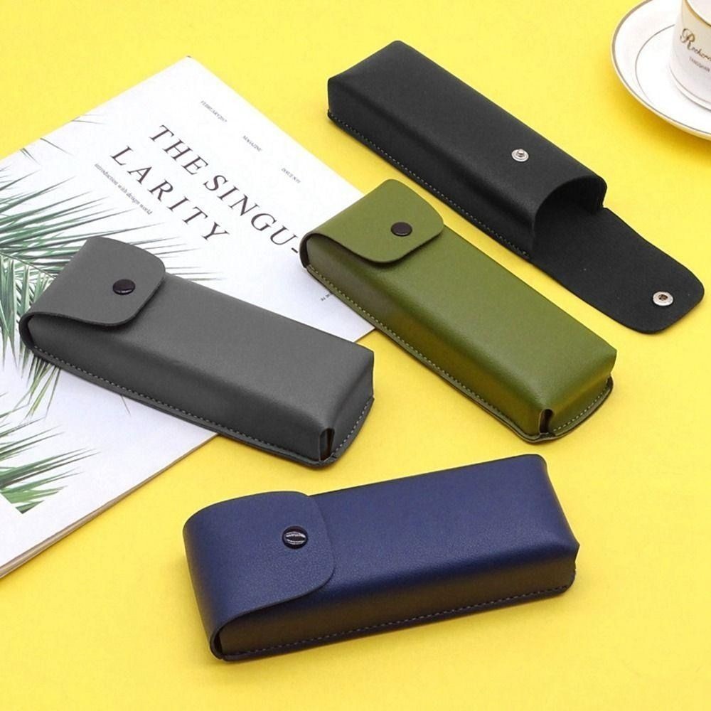 PU Leather Eyeglass Box Portable Soft Shell Eyeglass Case New Eyewear Bag