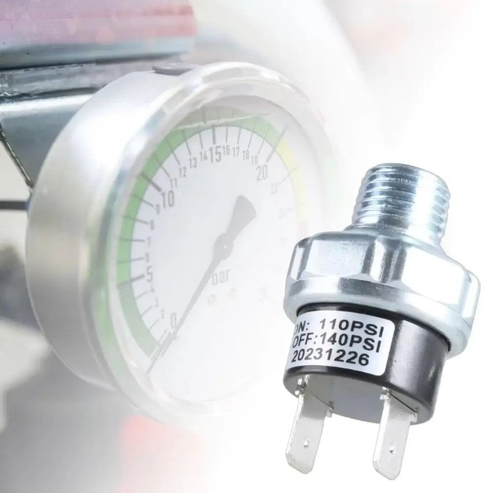 70-100 / 90-120 / 110-140 PSI Air Pressure Switch 1/4" NPT 12V 24V Compressor