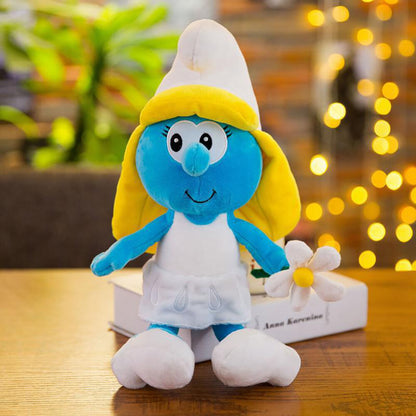 28cm Cute Smurf Cat Plush Toy Soft Stuffed Animal Doll Collectible Kids Gifts AU