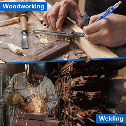 26 Pcs Marker Welders Pencil Metal Mechanical Pencils  Woodworking