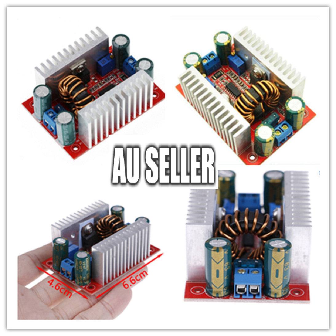 400W 15A DC-DC Power Converter Boost Module Step-up Constant Power Supply