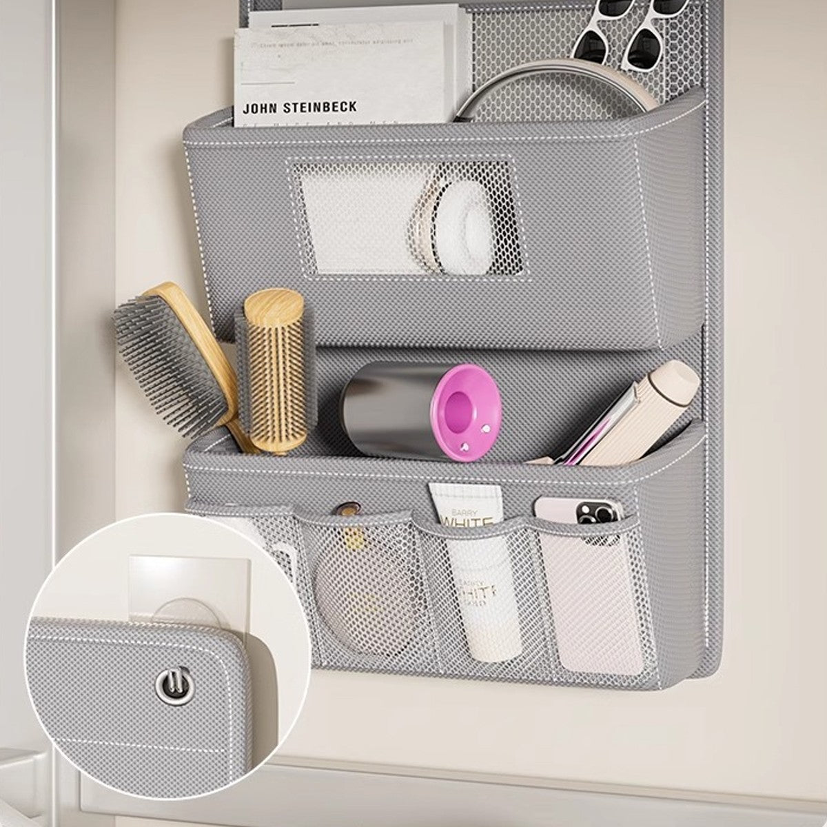 Wall Door Back Storage Organizer Hanging Rack Bag Multi Pocket Durable Design AU