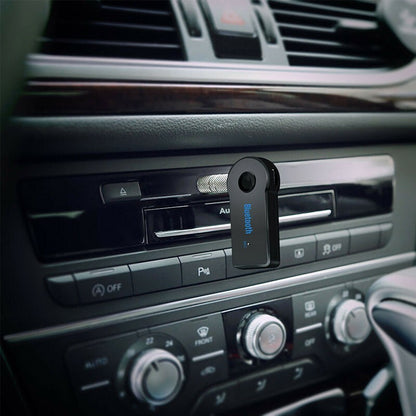 NEW 1PC WIRELESS BLUETOOTH TO AUX 3.5MM AUDIO STEREO CAR MUSIC RECEIVER AU STOCK